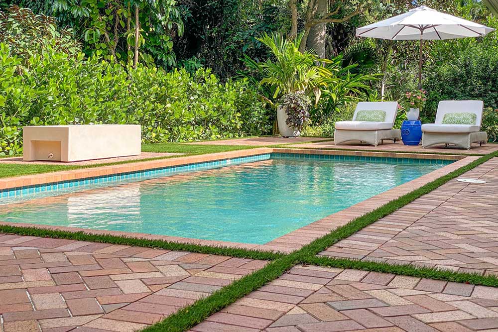 Pool and Outdoor Living Project in the Moorings Neighborhood