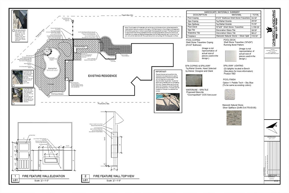 Design Plan for Pool Renovation Project