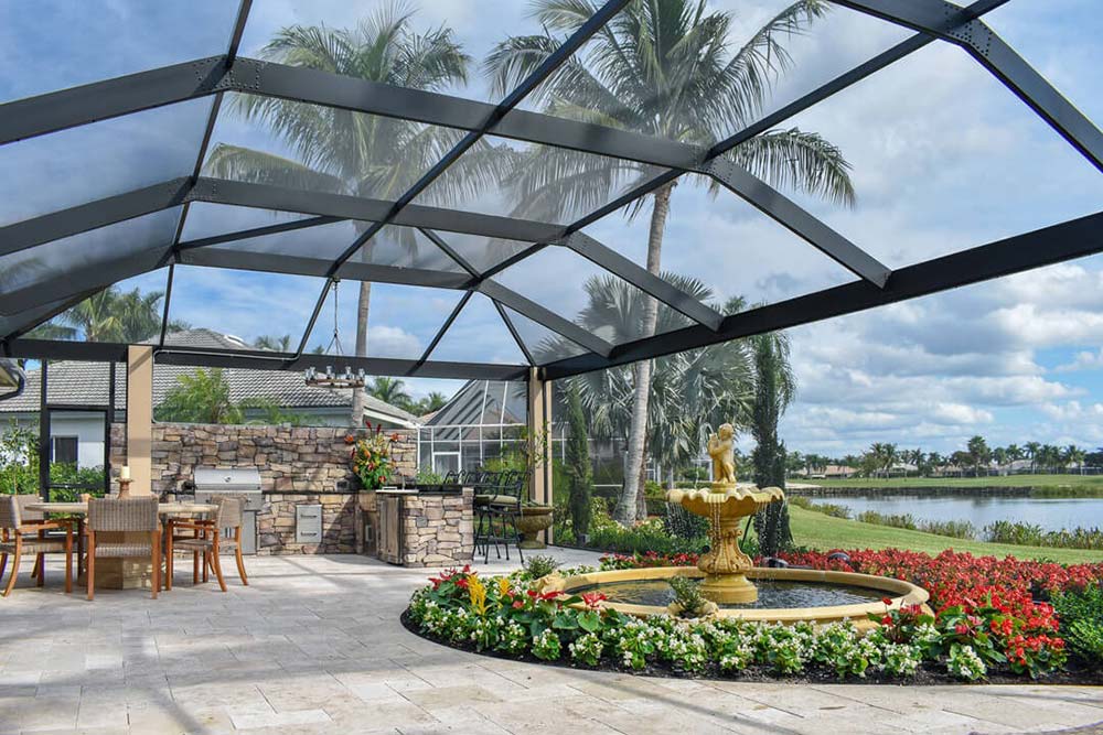 Read more about the article Fire Features, Lanai Extensions, Landscaping, Outdoor Kitchens, Patio, Screen Enclosures and Water Features