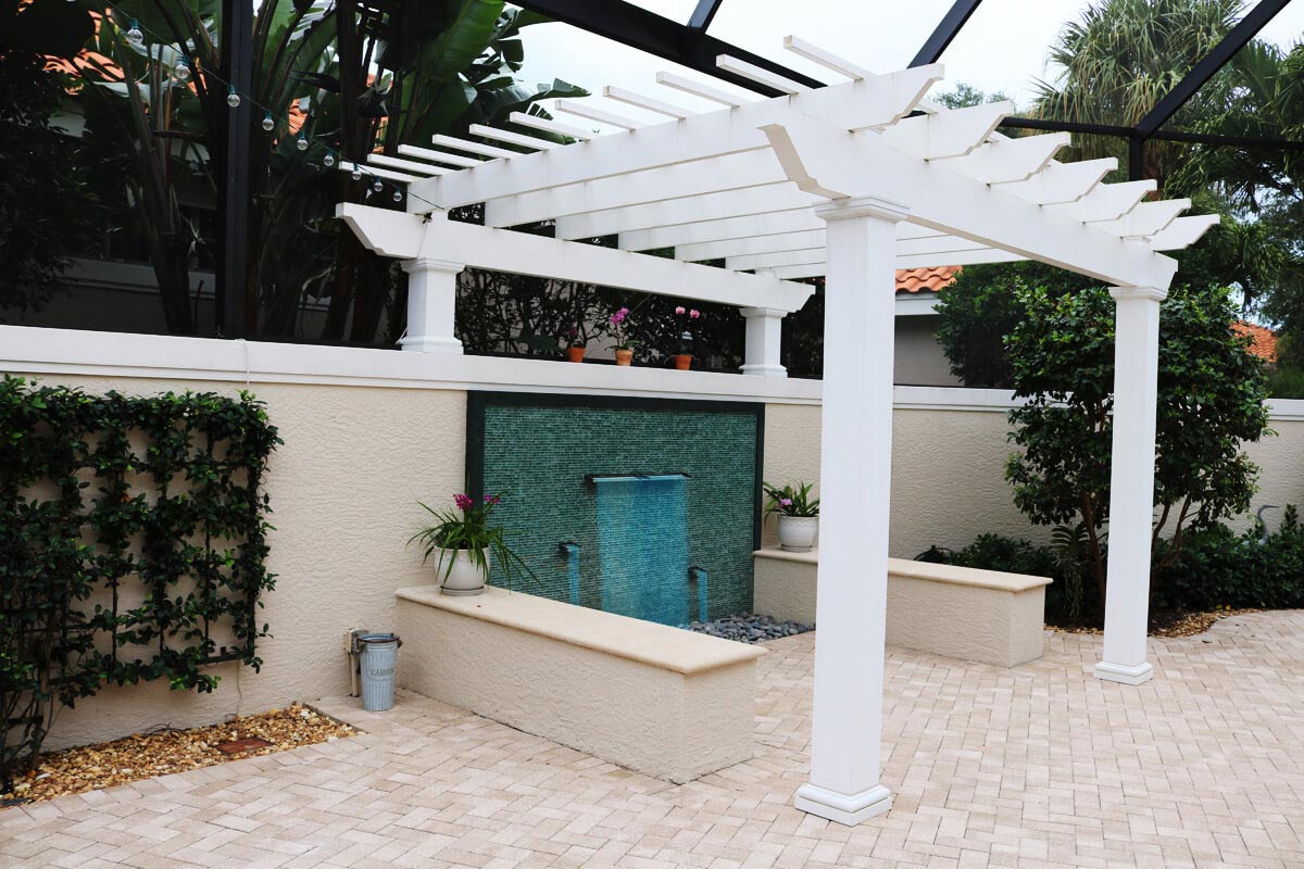 Pergola Project by Lombardo Landscaping